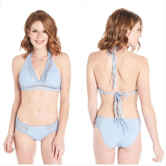 Robin Piccone Sophia Crochet Bikini - Picture 1 of 8